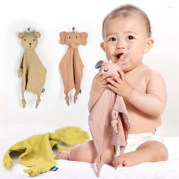 Одеяла, детское полотенце со слюной, мягкое муслиновое нагрудник, одеяло, успокаивающее младенца, милый лев/комфортный сон, обнимающиеся игрушки