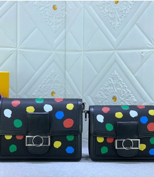 Tasarımcı Moda Çantası Tote Çanta 2 Boyut Alışveriş Çantası Mini Siyah Polka Dot Omuz Çantası Crossbody Çanta Üst düzey İnternet Ünlüleri Aynı Önerilen