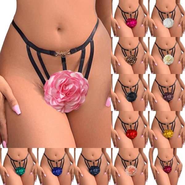 Kadın Mayo Kadın Moda Baskı Çiçek iç çamaşırı külot Set Seksi Açık Sütyen Sexi Egzotik Giyim Seks Giysileri
