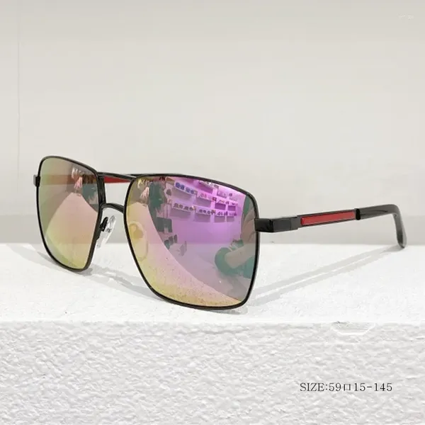 Sonnenbrille Mode Klassische Pilotunglasses Coole männer Marke Design Metall Retro Weibliche Fahren Sonnenschirm UV400