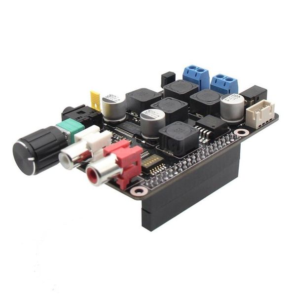 Freeshipping Raspberry Pi DAC Full-HD Sınıf D Amplifikatör I2S PCM5122 X400 Ses Genişleme Kartı Ahududu Pi 3 Model B (Artı)/3B Müzik P MWHN