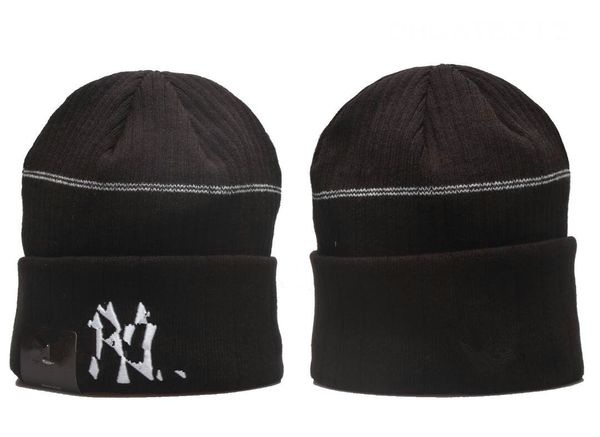 Yankees Beanies New York NY Bobble Chapéus Baseball Ball Caps 2023-24 Fashion Designer Bucket Hat Chunky Knit Faux Pom Beanie Christmas Sport Knit Hat A14