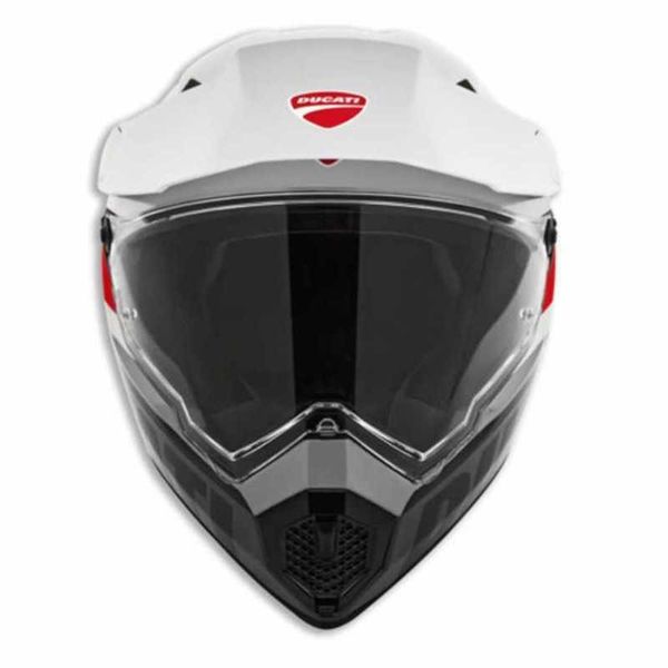 Caschi integrali AGV Caschi moto da uomo e da donna Casco Ducati Desert X Enduro Grigio/Rosso *Nuovo di zecca WN-DN0L