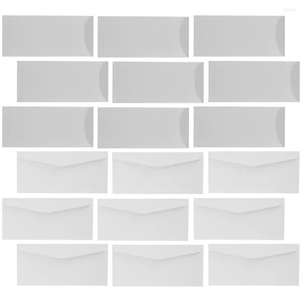 Envelopes de embrulho de presente envelope letra branca Letra grande envelope em branco Convite de dinheiro Catálogo de negócios Tamanho do papel Titulares de moedas Cartão postal