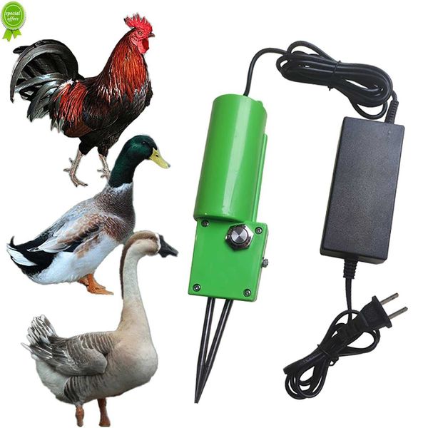 Новая портативная электрическая птица куриная плюкера утка из пера для ручки машина для снятия волос птицы с короткими волосами