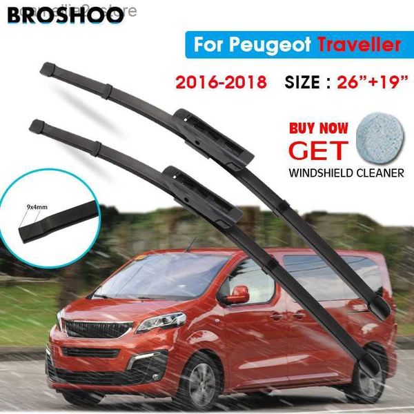 Tergicristalli per auto Spazzole tergicristallo per Peugeot Traveller 26 