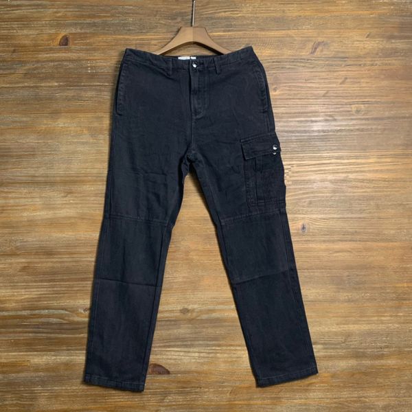 pantaloni casual solidi versatili pantaloni da uomo stile italiano pantaloni da jogger semplici Pantaloni dritti con stemma Pantaloni streetwear classici e versatili 99LST