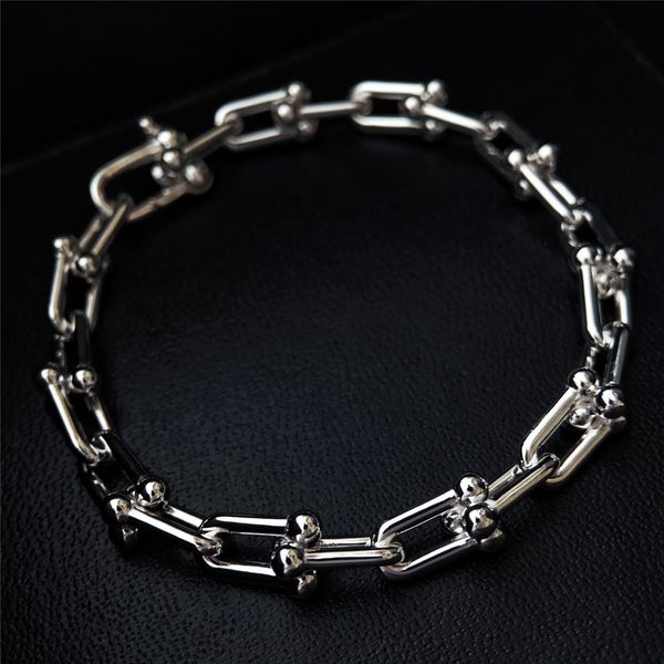 Pulseira de designer tiff u link link mulher mul homem manupo de luxo puxame