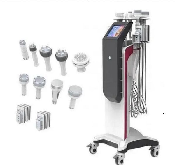 Vendita in fabbrica 10 IN 1 80k cavitazione dimagrante lipo laser grasso ridurre vuoto ultrasuoni macchina RF rimozione delle rughe ringiovanimento del corpo macchina di bellezza dimagrante