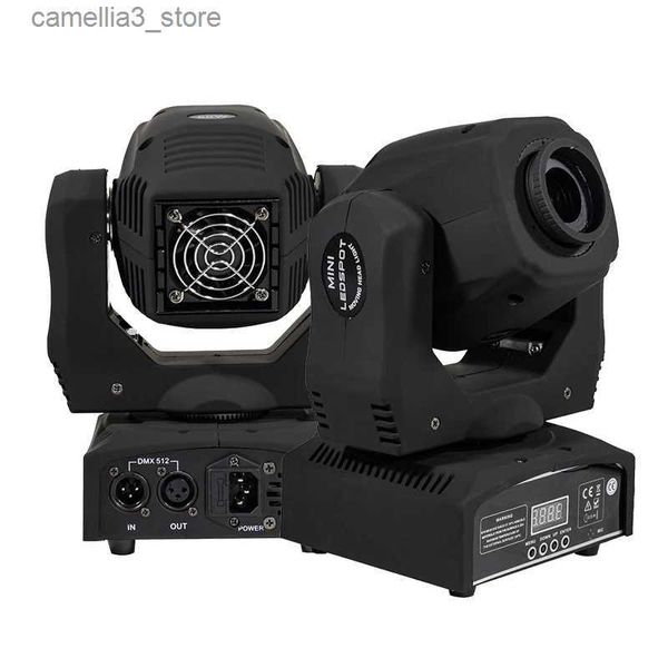 Moving Head Lichter LED Spot 60W Moving Head Licht Gobo/Muster Rotation Manueller Fokus Mit DMX Controller Für Projektor Dj Disco Bühnenbeleuchtung Q231107