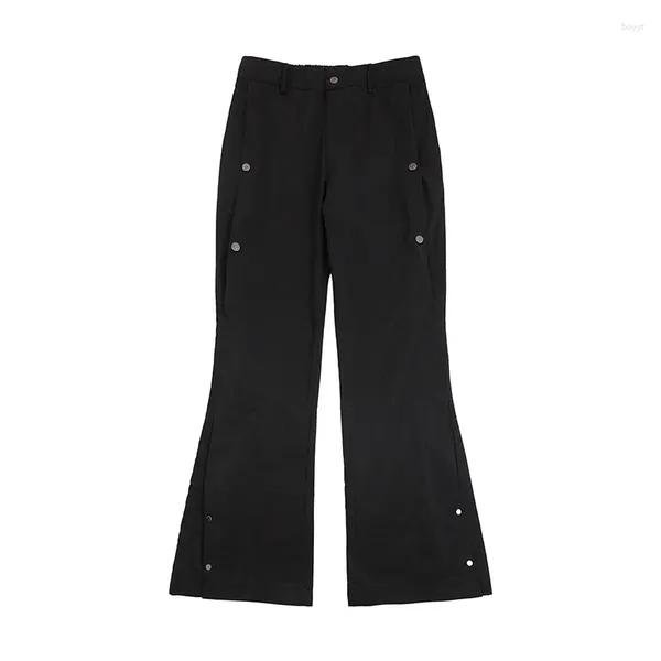 Pantaloni da uomo Micro altoparlante con cuciture antirughe per uomo Donna Moda autunnale Drappeggio casual