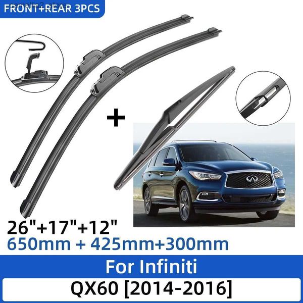 Tergicristalli 3 pezzi per Infiniti QX60 2014-2016 26 