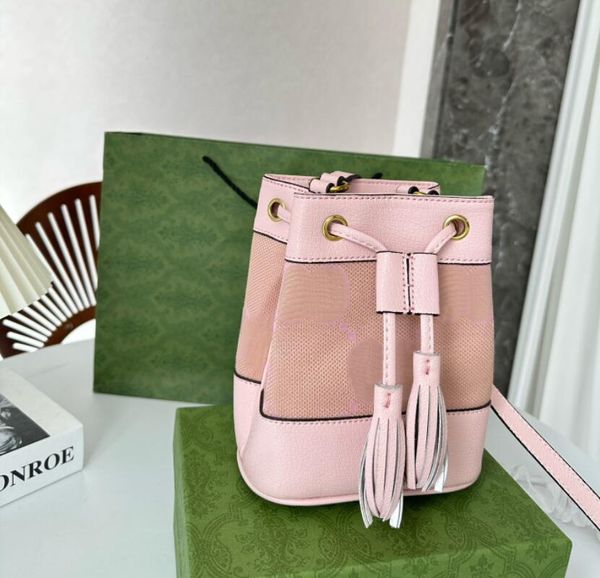 Mini kova çantası 4 renkli üst lüks tasarımcı crossbody omuz çantaları çanta kadın moda devi g tuval deri çanta çanta kutusu