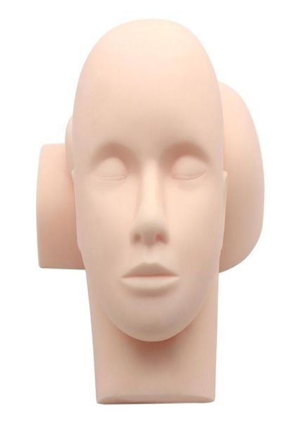 Mannequin Kopf Gesicht Haut 3D Microblading Permanent Make-Up Augenbrauen Lip Tattoo Praxis Menschliches Zubehör 2203253941784