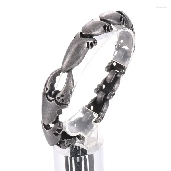 Braccialetti a maglie Leader della moda Sensazione meccanica unica Tempo e spazio Gioielli Personalità Fascino Bracciale da uomo Mecha Styling