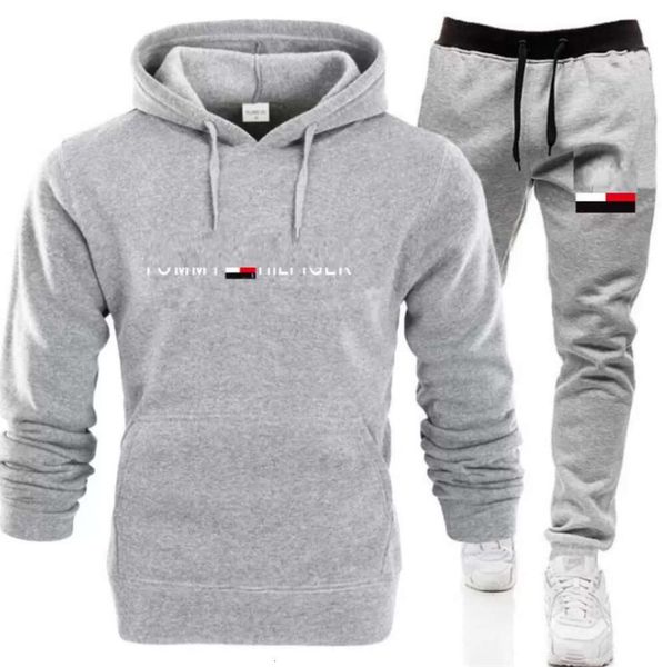 Tute da uomo di marca all'ingrosso all'ingrosso unisex jogger abbigliamento sportivo da jogging uomo set tuta da ginnastica tinta unita tuta da allenamento tuta da allenamento YU6632ESS