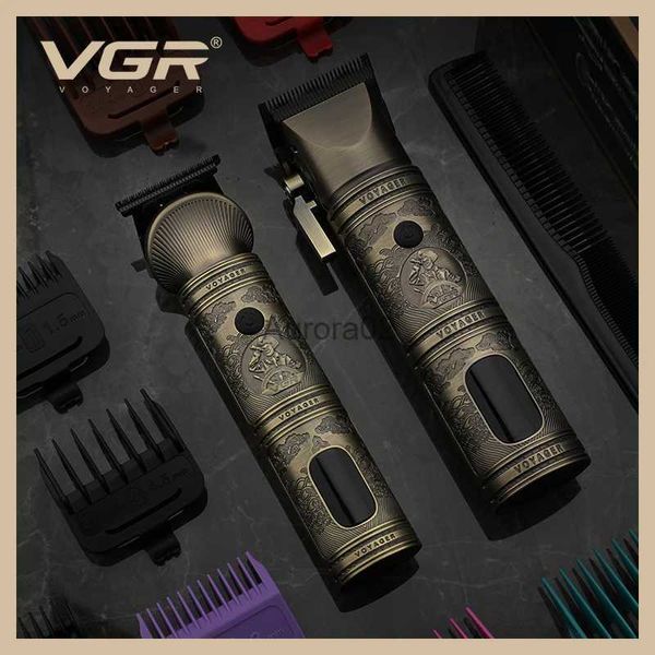 Машинки для стрижки волос VGR V-670 Maquinas De Cortar Pelo Professional Mens Barber Профессиональный триммер для стрижки волос Набор приборов для личной гигиены Платья YQ231108