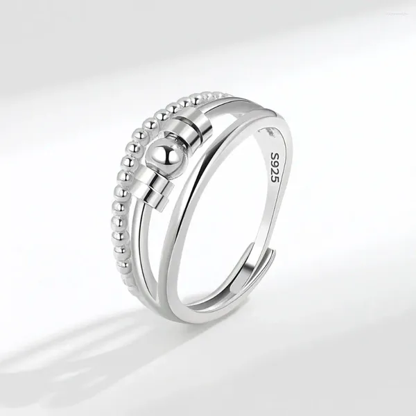 Anéis de casamento encantadores boho bola contas para mulheres anel de dedo vintage 2023 junta feminina moda jóias presentes