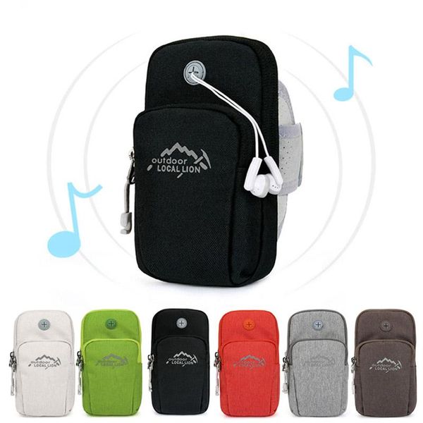Hüfttaschen Ly Multifunktionales Outdoor-Sportarmband Sweatproof Running Armbag Fitness Handytasche K-
