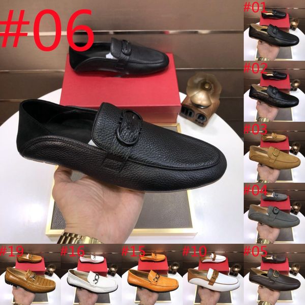 F1 / 21MODEL New Designer Mocassini Scarpe da uomo in pelle Tinta unita Classico Casual Banchetto Festa di nozze Frange quotidiane Moda Luxurys Scarpe eleganti con spedizione gratuita