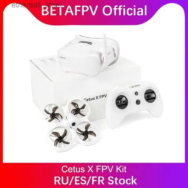Drones BETAFPV Cetus X Brushless ELRS FPV Quadcopter BNF / RTF LiteRadio 3 Transmissor de rádio VR03 FPV Goggles C04 FPV Camera RC Drone Q231108