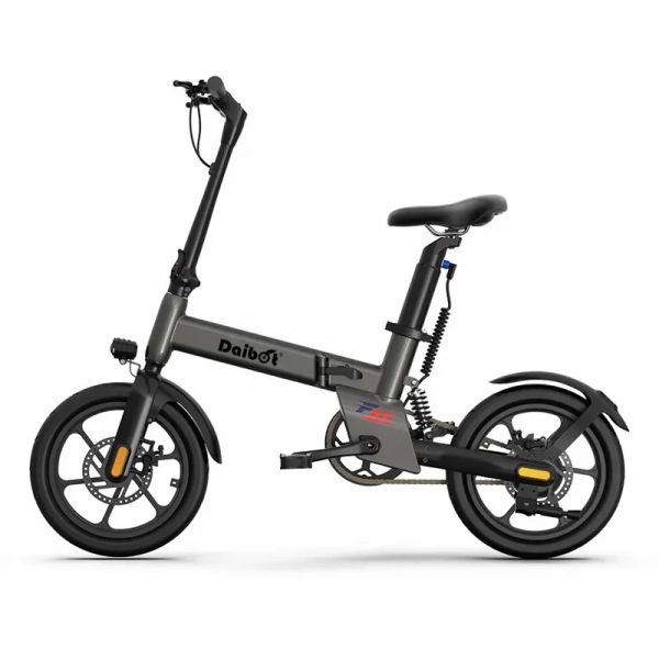 Mini bici elettrica da 16 pollici per adulti 36V 350W bicicletta elettrica pieghevole impermeabile in lega di alluminio eBike APP batteria rimovibile