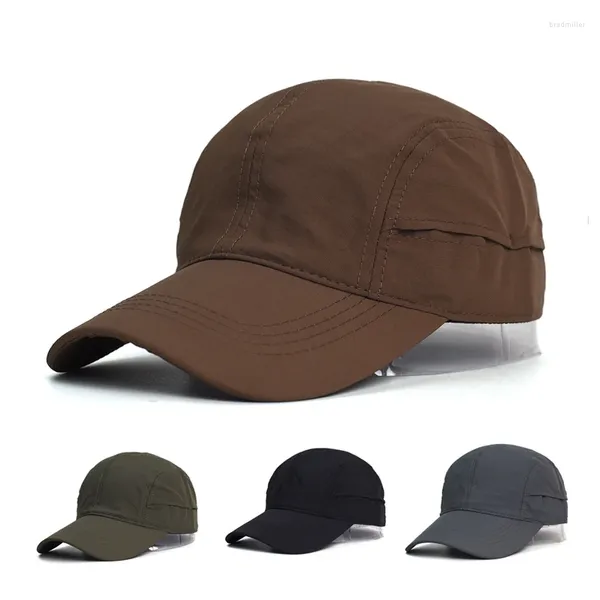 Top kapaklar düz renkli Kore versiyonu çizmek erkek beyzbol şapkası ayarlanabilir güneş koruma açık gölge unisex baba şapka snapback