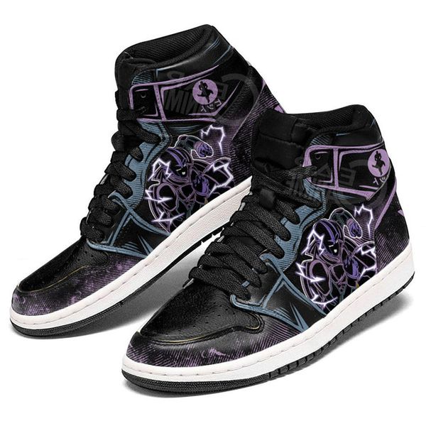 Mode Männer Frauen Anime Kleid Schuhe Hit J1 Laufschuhe Italien Schöne High Tops Manga Leder Designer Benutzerdefinierte Paar Animes VII Fans Sportschuhe MN08 EU 36-48