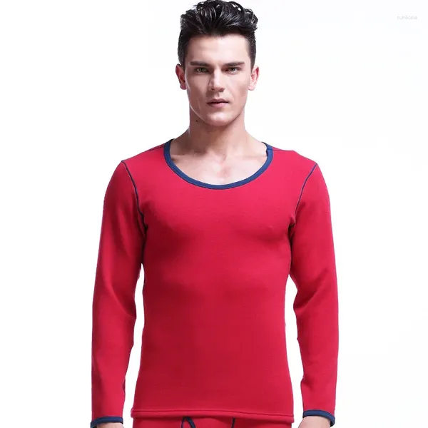 Herren Thermo-Unterwäsche Long Johns Lucky John Fleece für Herren Top Unterhemd Mann Thermo Dessous Winter Rashguard Set Norfin