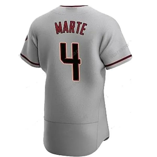 Personalizado 51 Johnson 40 Bumgarner Baseball Jersey 7 Carroll 53 Walker 38 Baragar 20 Gonzalez Homens Mulheres Juventude Camisa de Beisebol