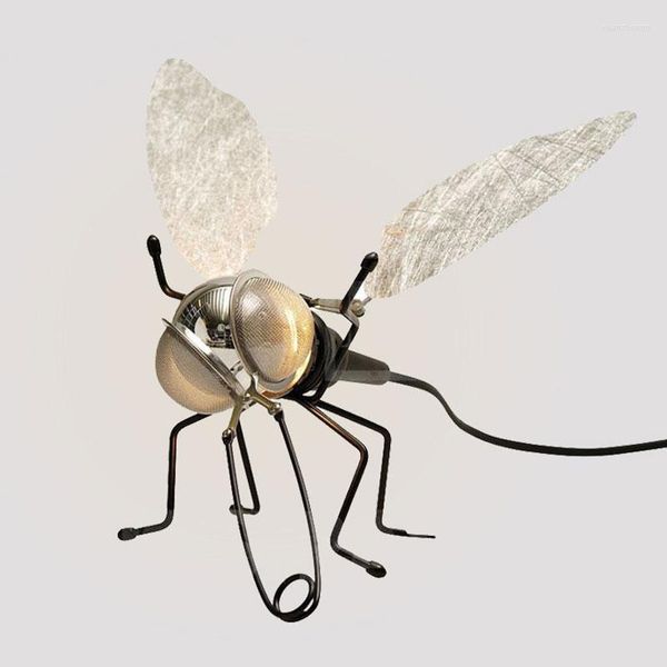 Wandleuchten European Creative Mosquito LED Modern Designer Schlafzimmer Wohnzimmer Art Deco Candlle Lights Badezimmerleuchte