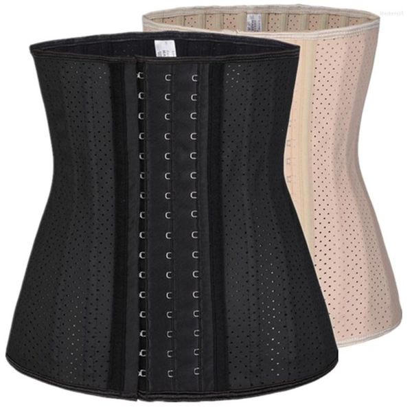 Shapers Femmes Plus Taille 25 Acier Désossé Minceur Ceinture Ventre Taille Cincher Sous-Vêtements Femmes Corps Shaper Corset Latex Formateur Shapewear