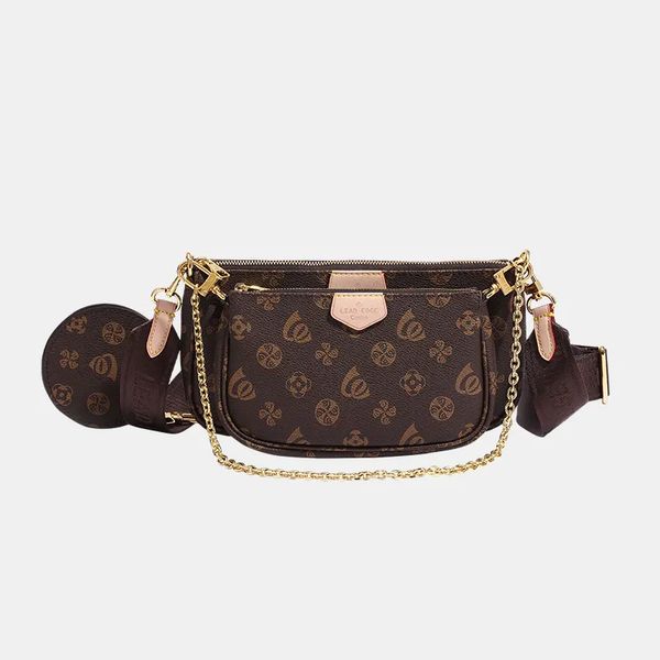 Klasik Pochette zincirleri omuz çantaları moda perakende deri debriyaj çapraz el çantaları kadın portatif tasarımcı zarf mini cüzdan küçük kozmetik askı çantası