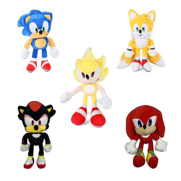 Giocattoli di peluche Bambole carine Super Sonic Hedgehog Super Sonic Plush Dolsl Tarsnack Hedgehog Doll Toy For Kids Gifts