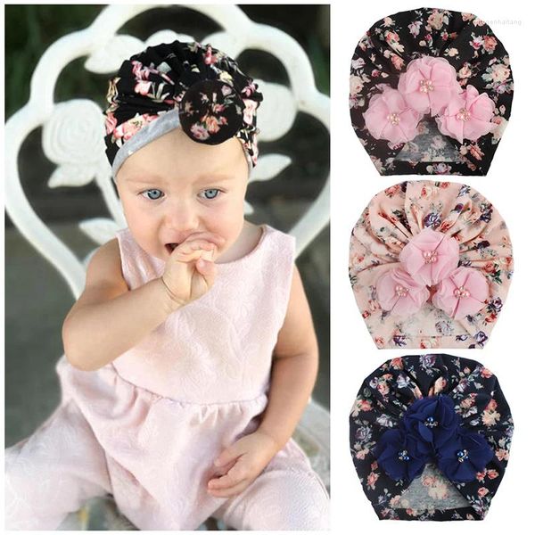 Haarschmuck Baby Zeug Mädchen Hut Soft Born Infant Beanie Schutz für Kinder Milchfaser