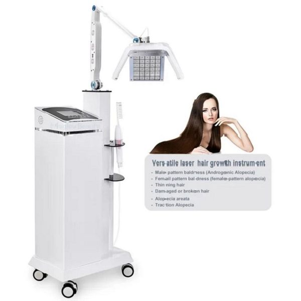 Professionelle Haarwuchs-Laser-Anti-Haarausfall-Behandlung, 650 nm Rotlicht-Haarwuchs-Therapie-Massagegerät