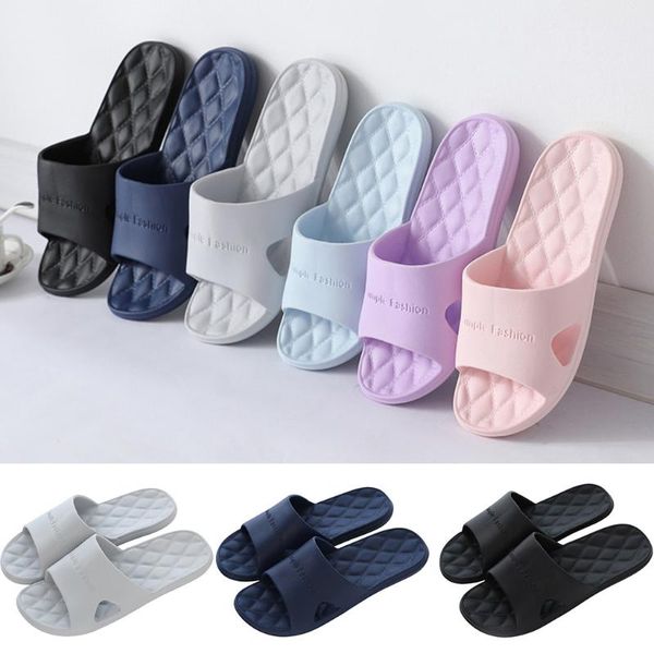 Pantoffel-Frauen-Liebhaber-Badezimmer-Sommer-Innenaußenabnutzungs-einfacher Strand-Flipflop-Pool Shoes#0305