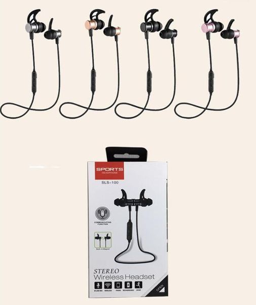 Geschenk kabellose Bluetooth-Kopfhörer magnetische Sportmusik In-Ear-Bass für Mobiltelefone mit Bluetooth