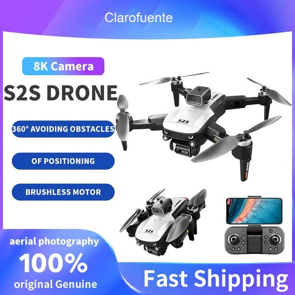 Drone 8K professionnel pour caméras adultes 5G Wifi GPS HD Photographie aérienne omnidirectionnel évitement d'obstacles Quadrotor moteurs sans balais Drone d'avion 10k Drones