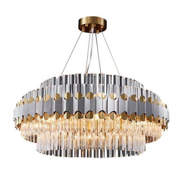 Moderne Esszimmer Wohnzimmer Decke Kronleuchter Luxus Kristall Led Anhänger Lichter Nordic Innen Dekoration Glanz Lampen