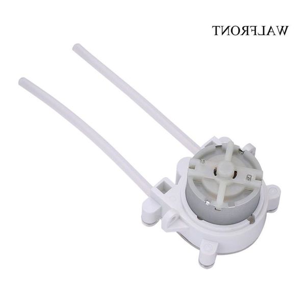 Freeshipping 6V DC Dosagem Bomba de Água Peristáltica Cabeça de Dosagem Para Laboratório de Aquário Água Analítica com Tubo de Água DIY Ferramenta de Bomba de Líquidos Ajswe