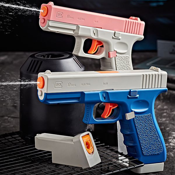 New Water Gun Pistol Shooting Toys Spielen mit Wasser im vollen Sommer Water Beach Toy für Kinder Jungen Mädchen Erwachsene 2055
