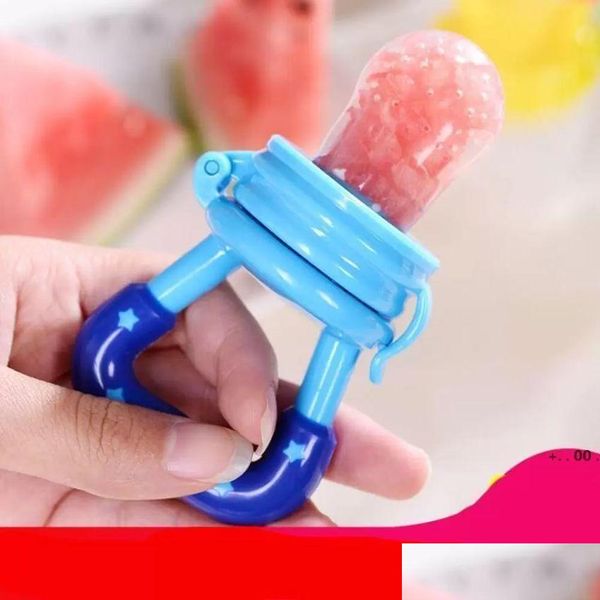 Bomboniera per bambini Massaggiagengive Capezzoli Frutta Cibo Mordedor Sila Bebe Sile Alimentatore di sicurezza Morso Capezzoli ortodontici P1128 Consegna a domicilio G Dhxdx