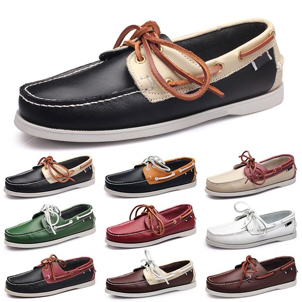 scarpe casual da uomo bianco a buon mercato per il tempo libero Silvers taupes dlives marrone grigio rosso verde camminare basso morbido Multi pelle sneaker da uomo outdoor trainer