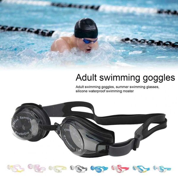 Occhialini da nuoto Occhialini da nuoto ultraleggeri regolabili con nasello Occhiali da immersione estivi antiappannamento in silicone per adulti P230408