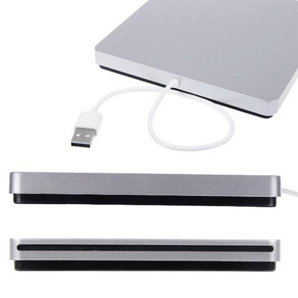 Бесплатная доставка Внешний USB-слот в DVD-приводе для записи компакт-дисков Superdrive для Apple MacBook Air Pro Удобство для воспроизведения музыкальных фильмов Jrrfm