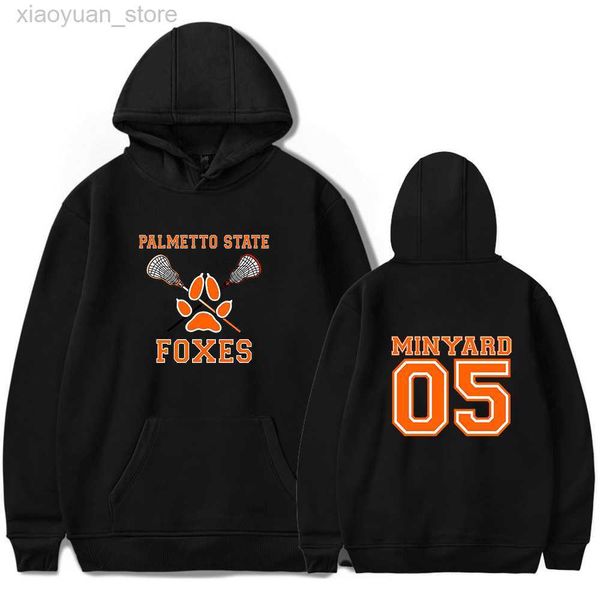 Moletons masculinos moletons novos The Foxhole Court Court Palmetto Foxes Capuz de capuz Merch Cosplay Membro Wilds Josten para homens e mulheres Tops M230408