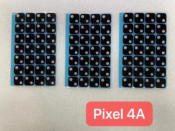 Замена стеклянного объектива задней камеры для Google Pixel 8 7A 7Pro 6A 5 4/4XL 5A 4A 5,81 дюйма, черный