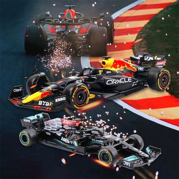 Diecast Model Bburago 1 43 Mercedes 44 McLaren MCL36 RB16B Formula Simulazione statica Simulazione Legatura in lega 230407