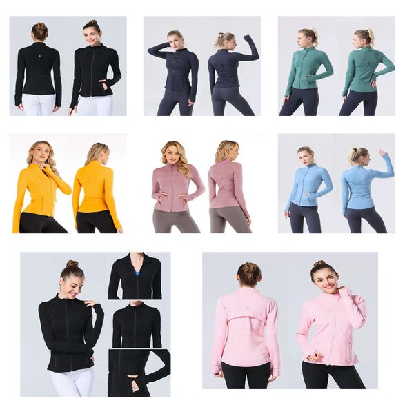 Kapuzenpullover, Yoga-Jacke, langärmelig, Fitness-Hoodie, Outfit, einfarbig, nackt, sportlich, formend, Taille, eng, Fitness, High Street, lockeres Joggen, Sportbekleidung für Damen, Größe S-2XL